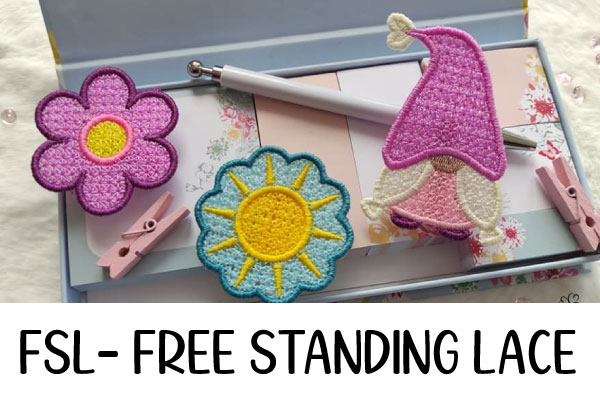 Free Standing Lace Stickdateien.