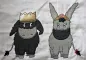 Preview: Stickdatei Set Royaldonkey Doodle Applikation in diversen Größen Preview: Stickdatei Set Royaldonkey Doodle Applikation in diversen Größen
