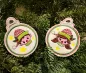 Preview: Stickdatei Set ITH Anhänger Christmas Faces Preview: Stickdatei Set ITH Anhänger Christmas Faces