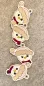 Preview: Stickdatei Set ITH Anhänger Christmas Faces Preview: Stickdatei Set ITH Anhänger Christmas Faces
