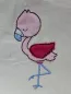 Preview: Stickdatei Flamingo Applikation + Blumenzweig Preview: Stickdatei Flamingo Applikation + Blumenzweig