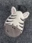 Preview: Stickdatei Zebra Applikation + ITH Anhänger Preview: Stickdatei Zebra Applikation + ITH Anhänger