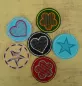 Preview: Stickdatei Set ITH Mug Rugs und Anhänger Preview: Stickdatei Set ITH Mug Rugs und Anhänger