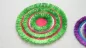 Preview: Stickdatei-Set Fransen Ringe multicolor 3,9 / 5,3 / 6,9 cm