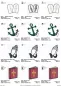Preview: Stickdatei Set christliche Symbole Preview: Stickdatei Set christliche Symbole