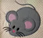 Preview: Stickdatei Maus Applikation in 3 Größen Preview: Stickdatei Maus Applikation in 3 Größen