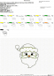 Mobile Preview: Freebie Stickdatei Weihnachtsmann Doodle-Applikation