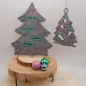 Preview: Stickdatei Set ITH Adventskalender-Tannen Adventstanne