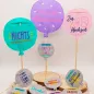 Preview: Stickdatei Set Stabdeko Ballons