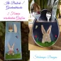 Preview: Stickdatei Set Besteck- u. Geschenktasche Charlie rechteckig und eiförmig (13x18 oder Größer)