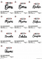Preview: Stickdatei Set ITH Schokohüllen "die besten" inkl. Schriftzüge Preview: Stickdatei Set ITH Schokohüllen "die besten" inkl. Schriftzüge