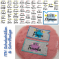 Preview: Stickdatei Set ITH Schokohüllen "die besten" inkl. Schriftzüge Preview: Stickdatei Set ITH Schokohüllen "die besten" inkl. Schriftzüge