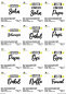 Preview: Stickdatei Set ITH Mug Rugs "die besten" inkl. Schriftzüge Preview: Stickdatei Set ITH Mug Rugs "die besten" inkl. Schriftzüge