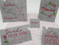 Preview: Stickdatei Set Danke mit ITH Schokohüllen, Anhängern, Grußkarten & Einzelmotiven