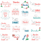 Preview: Stickdateien Danke Schriftzüge. Preview: Stickdateien Danke Schriftzüge.