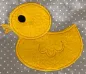 Preview: Stickdatei Ente Applikation in 3 Größen Preview: Stickdatei Ente Applikation in 3 Größen