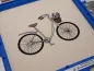 Preview: Stickdatei Fahrrad mit Blumendeko