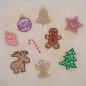 Preview: Stickdatei Set FSL 15 Designs Streudeko & Christbaumschmuck