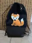 Preview: Fuchs Applikation auf Rucksack