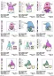 Preview: Stickdatei Set Gnom Stabdateien ITH Stabdeko Übersicht Gnome mit Herzen Sternen und Kleeblatt