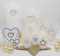 Preview: Stickdatei Set ITH LED Cover Engel, Sterne & Herzen
