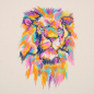 Preview: Stickdatei Lion in 5 Größen Preview: Stickdatei Lion in 5 Größen