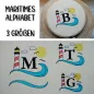 Preview: Stickdatei Set Maritimes Alphabet in 3 Größen