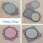 Preview: Stickdatei Set ITH Mug Rugs XXL mit 102 Dateien Preview: Stickdatei Set ITH Mug Rugs XXL mit 102 Dateien