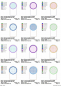 Preview: Stickdatei Set ITH Mug Rugs XXL mit 102 Dateien Preview: Stickdatei Set ITH Mug Rugs XXL mit 102 Dateien