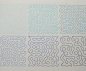 Preview: Stickdatei Set Quiltblocks Vol. I - Basics Mäanderfüllung 10 Größen je 10 Designs