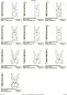 Preview: Stickdatei Set XXL Hase Charlie in 3 Variationen, Übersicht mit 10 Dateien. 6 mal stehender Hase; 4 mal Hasenkopf auf Vorderpfoten.