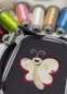 Preview: Stickdatei Schmetterling Applikation in 3 Größen