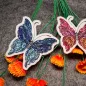 Preview: Stickdatei Schmetterling Vollstickmotiv