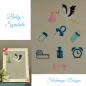 Preview: Stickdatei Baby Symbole (div. Rahmengrößen) Preview: Stickdatei Baby Symbole (div. Rahmengrößen)