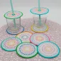 Preview: Stickdatei Set ITH Summer-Coaster Preview: Stickdatei Set ITH Summer-Coaster