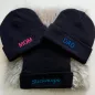 Preview: Stickdatei Set Blanko Beanie Labels - Handtuchlabels