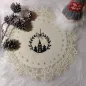 Preview: Stickdatei Set weihnachtliche Sillhouetten inkl. ITH Anhänger