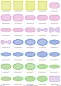 Preview: Stickdatei Set Blanko Beanie Labels - Handtuchlabels