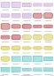 Preview: Stickdatei Set Blanko Beanie Labels - Handtuchlabels