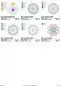 Preview: Stickdatei Set Mandala inkl. ITH Anhänger Preview: Stickdatei Set Mandala inkl. ITH Anhänger