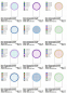 Preview: Stickdatei Set ITH Mug Rug 2 Preview: Stickdatei Set ITH Mug Rug 2