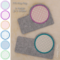 Preview: Stickdatei Set ITH Mug Rug 1 Preview: Stickdatei Set ITH Mug Rug 1