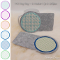Preview: Stickdatei Set ITH Mug Rug 2 Preview: Stickdatei Set ITH Mug Rug 2