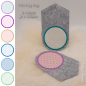 Preview: Stickdatei Set ITH Mug Rug 4 Preview: Stickdatei Set ITH Mug Rug 4