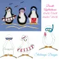 Preview: Stickdatei Set Pinguine als Doodle Applikation (div. Größen) Preview: Stickdatei Set Pinguine als Doodle Applikation (div. Größen)
