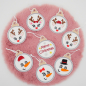 Preview: Stickdatei Set ITH Anhänger Christbaumkugeln Preview: Stickdatei Set ITH Anhänger Christbaumkugeln