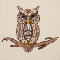 Preview: Stickdatei Set Magic Owl Preview: Stickdatei Set Magic Owl