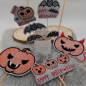 Preview: Stickdatei Set Halloween Stabdeko groß & klein Preview: Stickdatei Set Halloween Stabdeko groß & klein