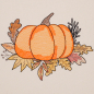 Preview: Stickdatei Set Hallo Herbst mit dekorativem Kürbis