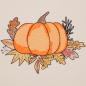 Preview: Stickdatei Set Hallo Herbst mit dekorativem Kürbis Preview: Stickdatei Set Hallo Herbst mit dekorativem Kürbis